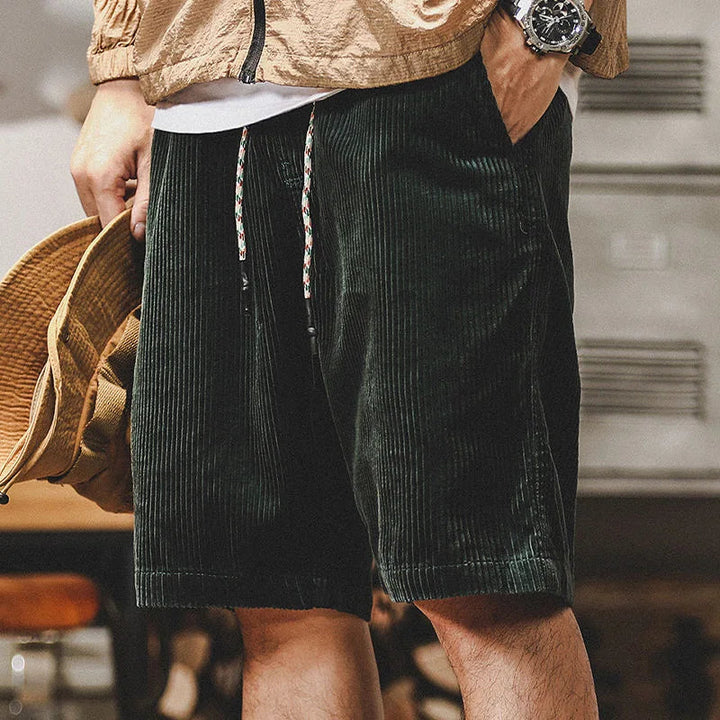 Bergmann | Bequeme, Atmungsaktive Herren Shorts aus Cord für Lässigen Sommerstil 3