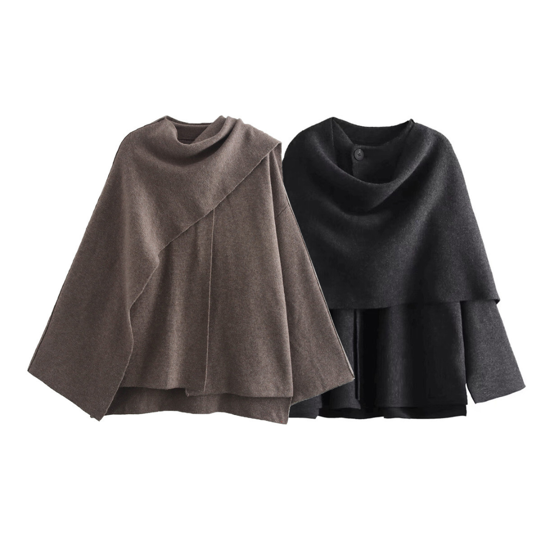 Carla | Eleganter und stilvoller Cape Mantel 6