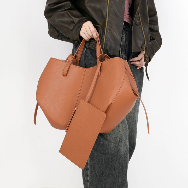 Celeste | Elegante Tragetasche aus Veganem PU-Leder 3