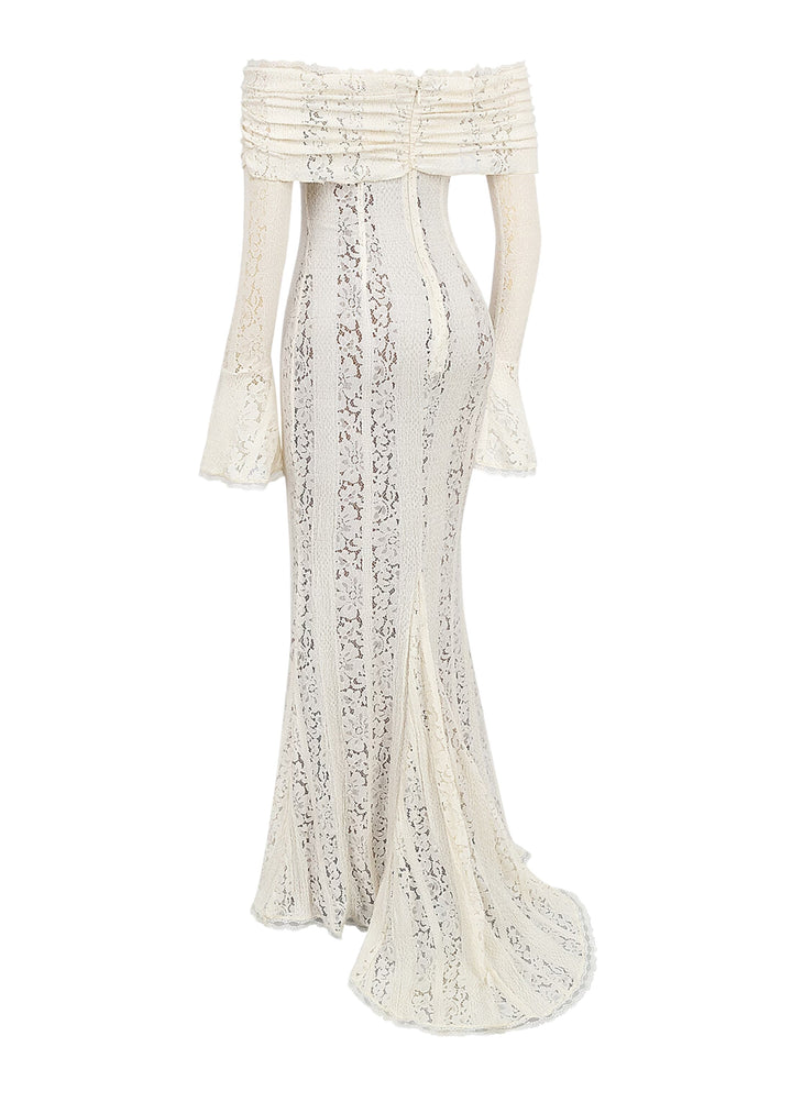 Celeste | Elegantes Spitzen-Maxikleid für Damen 8