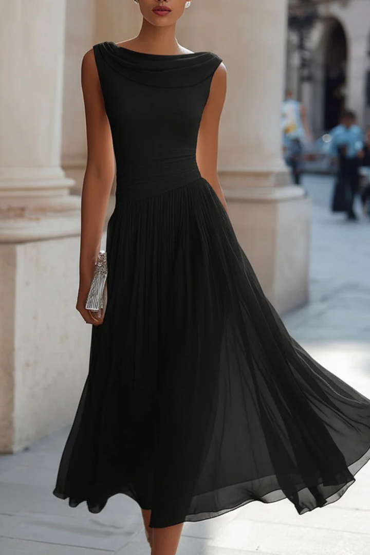 Celeste | Elegantes, Fließendes & Plissiertes Damenkleid – Perfekt als Kleid für Hochzeitsgast 7
