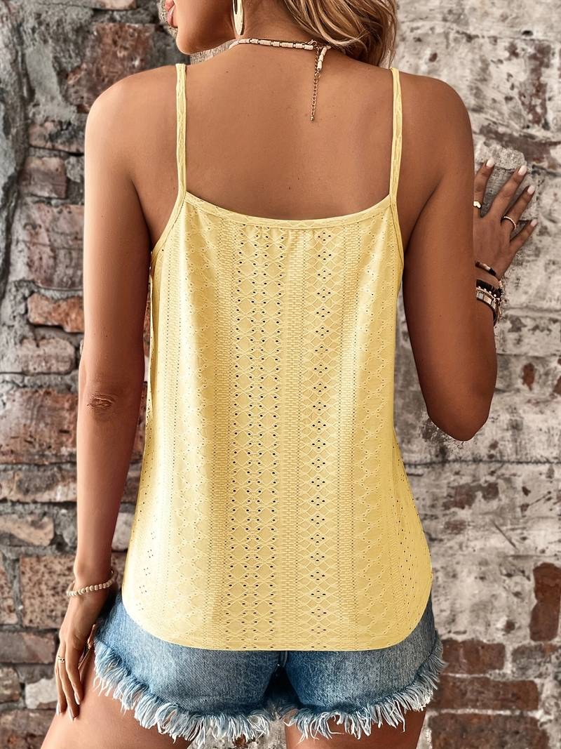 Celeste | Zartes, Besticktes Damen-Camisole mit V-Ausschnitt – Ideal für Sommerlooks 5