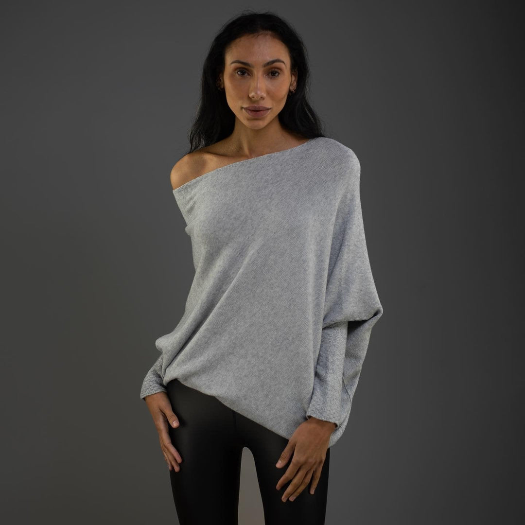 Celestina | Eleganter, Bequemer &amp; Vielseitiger Schulterfreier Damenpullover 2