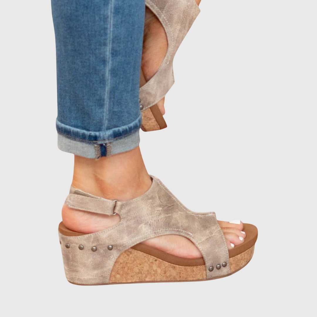 Celia | Bequeme, Atmungsaktive Damen Sandalen mit Keilabsatz für den Sommer 3