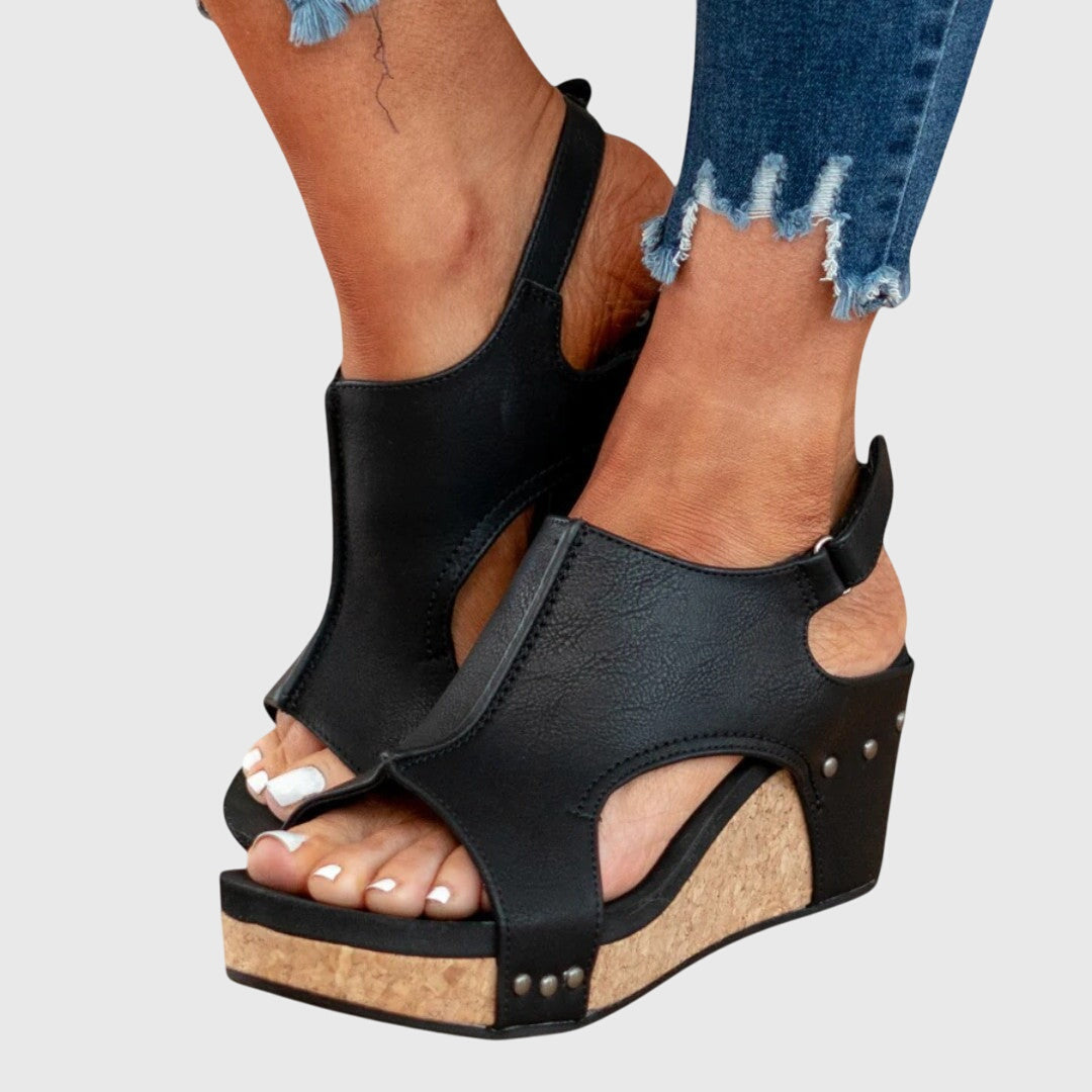 Celia | Bequeme, Atmungsaktive Damen Sandalen mit Keilabsatz für den Sommer 5