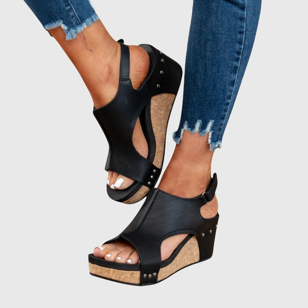 Celia | Bequeme, Atmungsaktive Damen Sandalen mit Keilabsatz für den Sommer 6