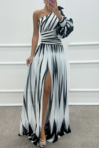 Lina | Elegantes Hochzeitsgästekleid im One-Shoulder-Stil