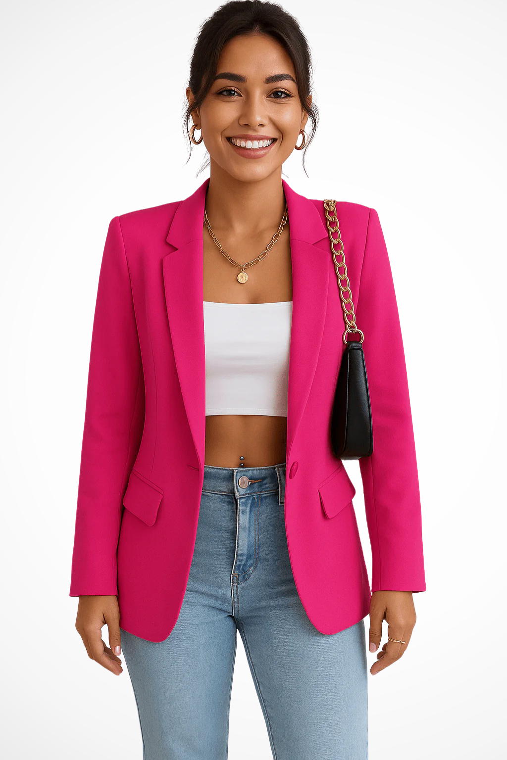Celine | Eleganter, Maßgeschneiderter Schwarzer Damen Blazer – Perfekt für Beruf und Freizeit 6