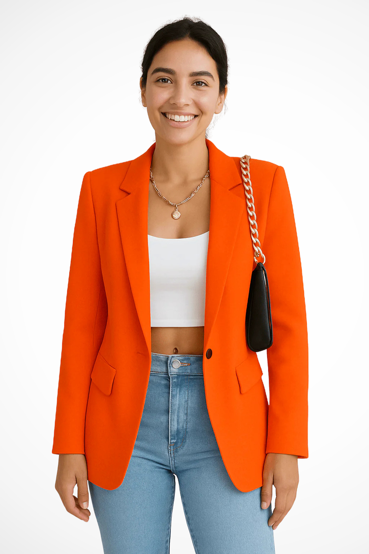 Celine | Eleganter, Maßgeschneiderter Schwarzer Damen Blazer – Perfekt für Beruf und Freizeit 8