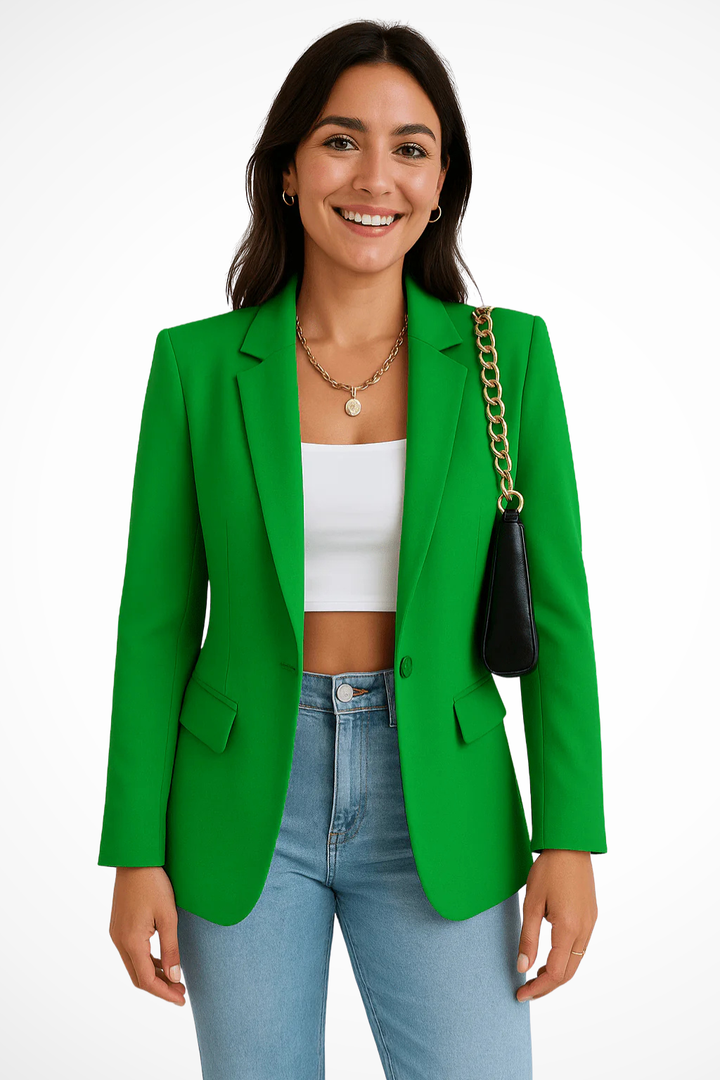 Celine | Eleganter, Maßgeschneiderter Schwarzer Damen Blazer – Perfekt für Beruf und Freizeit 9