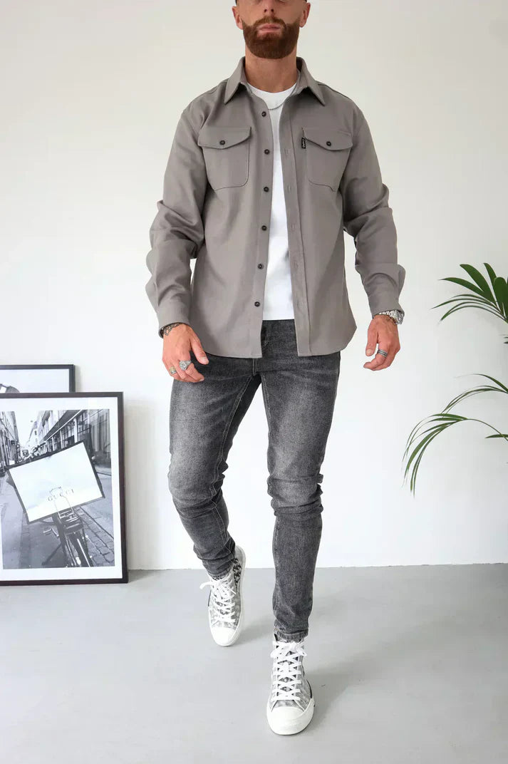 Christian | Bequemes und vielseitiges Baumwoll-Overshirt 1