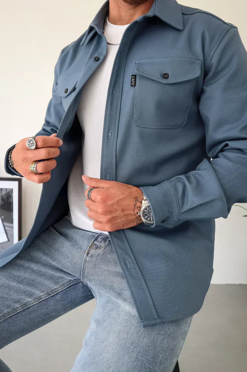 Christian | Bequemes und vielseitiges Baumwoll-Overshirt 12