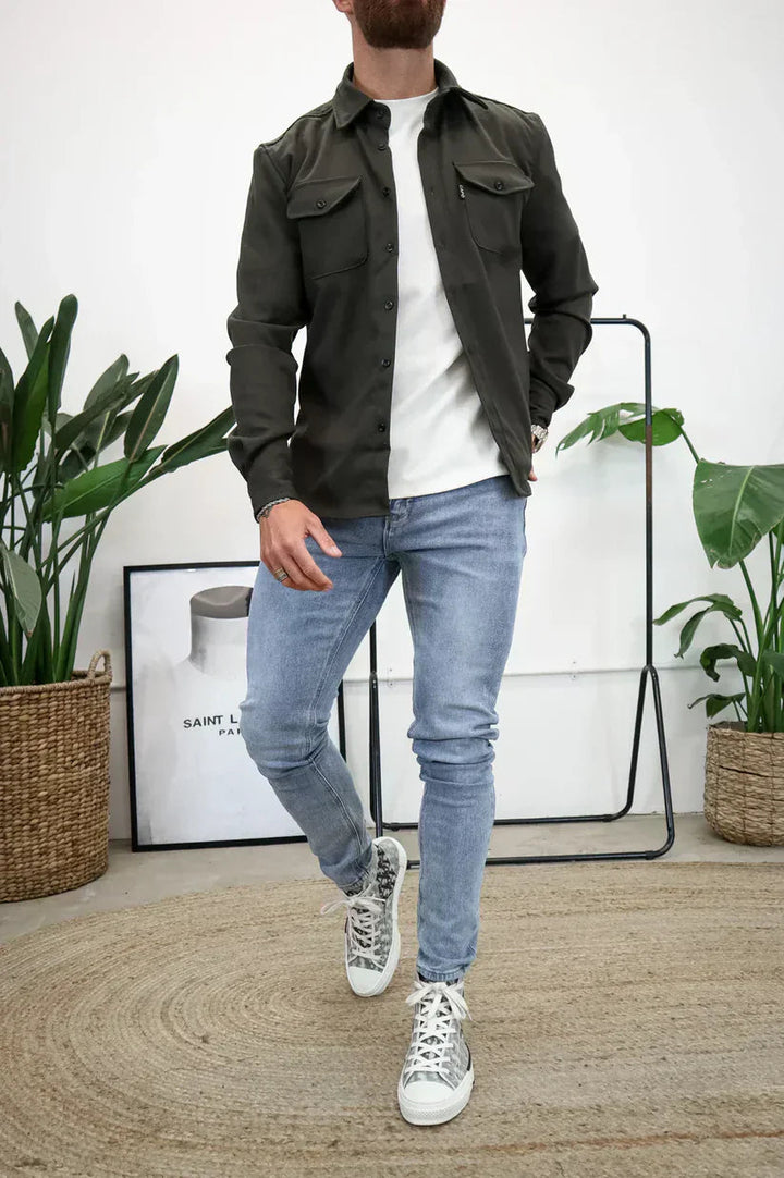 Christian | Bequemes und vielseitiges Baumwoll-Overshirt 7