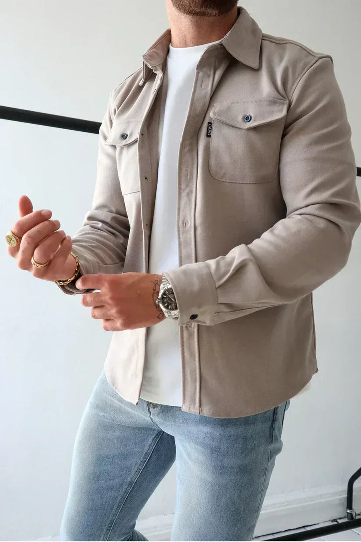 Christian | Bequemes und vielseitiges Baumwoll-Overshirt 9