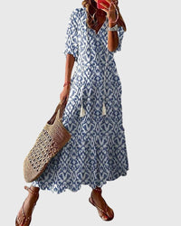 Isabella | Luftiges Boho-Vintage Kleid für sommer