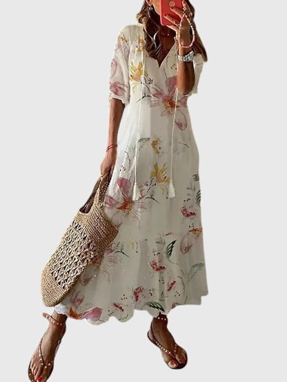 Clara | Elegantes, Leichtes &amp; Feminines Damenkleid – Boho Vintage Stil für Hochzeitsgäste &amp; Sommeranlässe 7