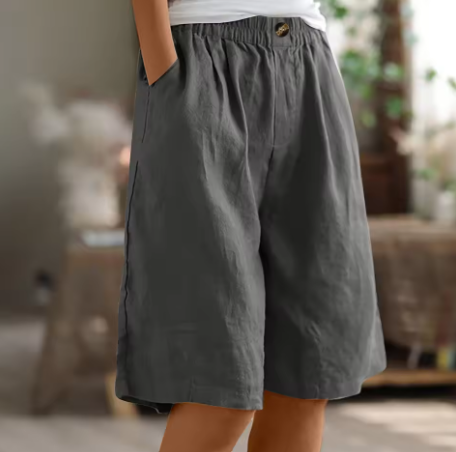Cleo | Damen Shorts Kurze Hosen Oversize Lässig Sommer Stil 1