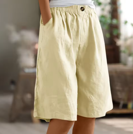 Cleo | Damen Shorts Kurze Hosen Oversize Lässig Sommer Stil 2