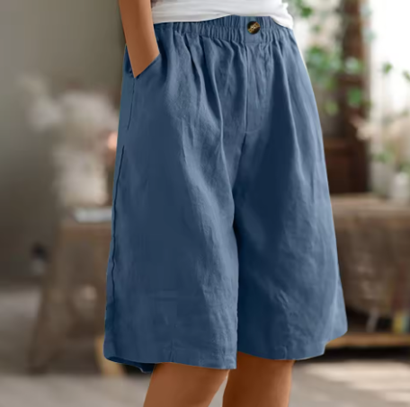 Cleo | Damen Shorts Kurze Hosen Oversize Lässig Sommer Stil 3