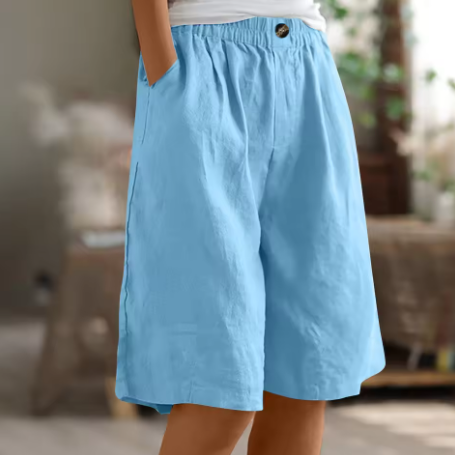 Cleo | Damen Shorts Kurze Hosen Oversize Lässig Sommer Stil 6