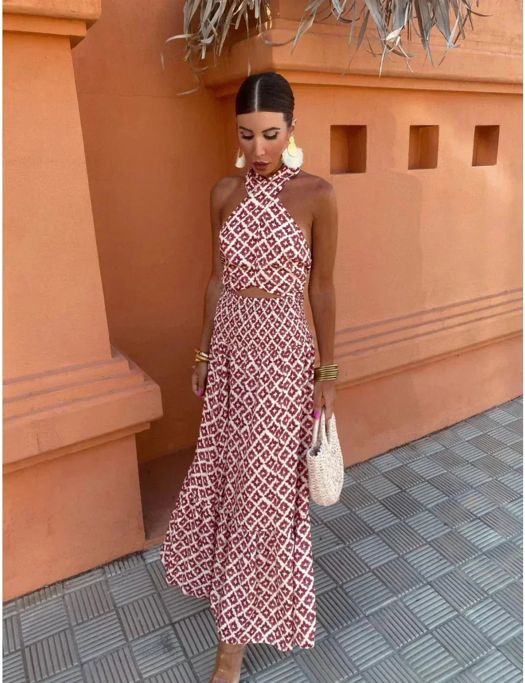 Cleo | Sommerkleid Elegant Luftig Bequem Damen 4