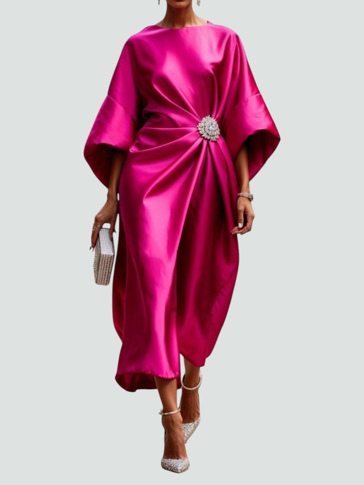 Cora | Elegantes, Figurbetontes Abendkleid Lang für Besondere Anlässe 3