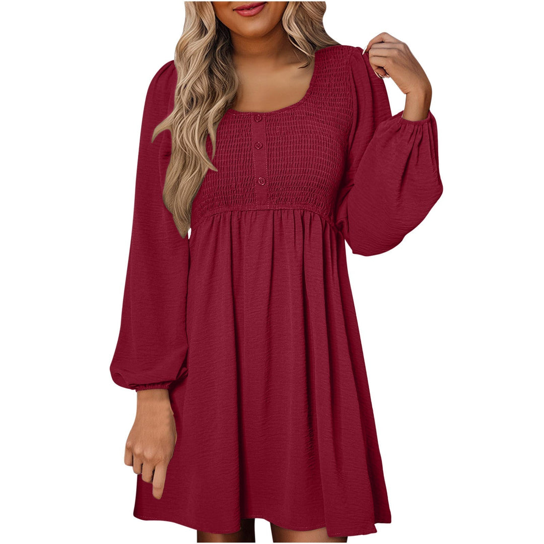 Daisy | Romantisches, Gesmoktes Minikleid Schwarz – Elegant für Sommerliche Anlässe 3