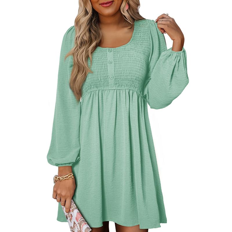 Daisy | Romantisches, Gesmoktes Minikleid Schwarz – Elegant für Sommerliche Anlässe 8