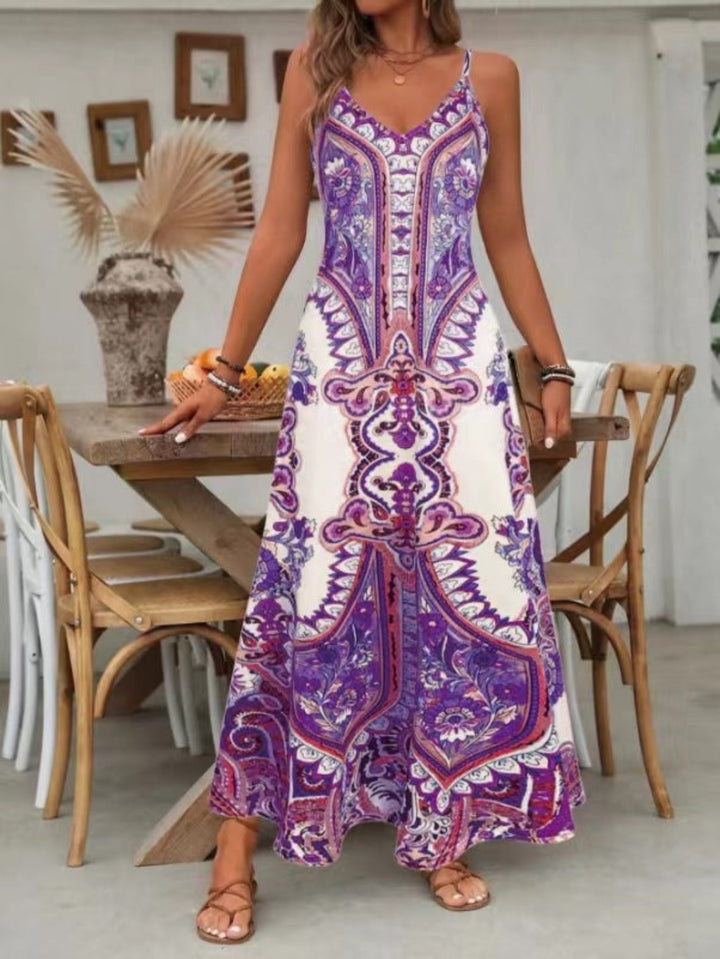 Daria | Elegantes Boho Maxikleid für den Sommer – Fließend &amp; Luftig Lange Kleider 2