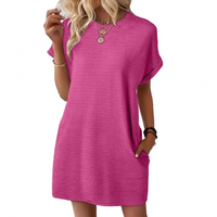 Christin | Casual summer t-shirt dress with comfort & style