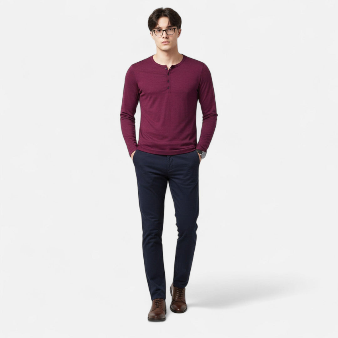 Dario | Slim-Fit T-Shirt – Atmungsaktiv, Elegant & Vielseitig 1