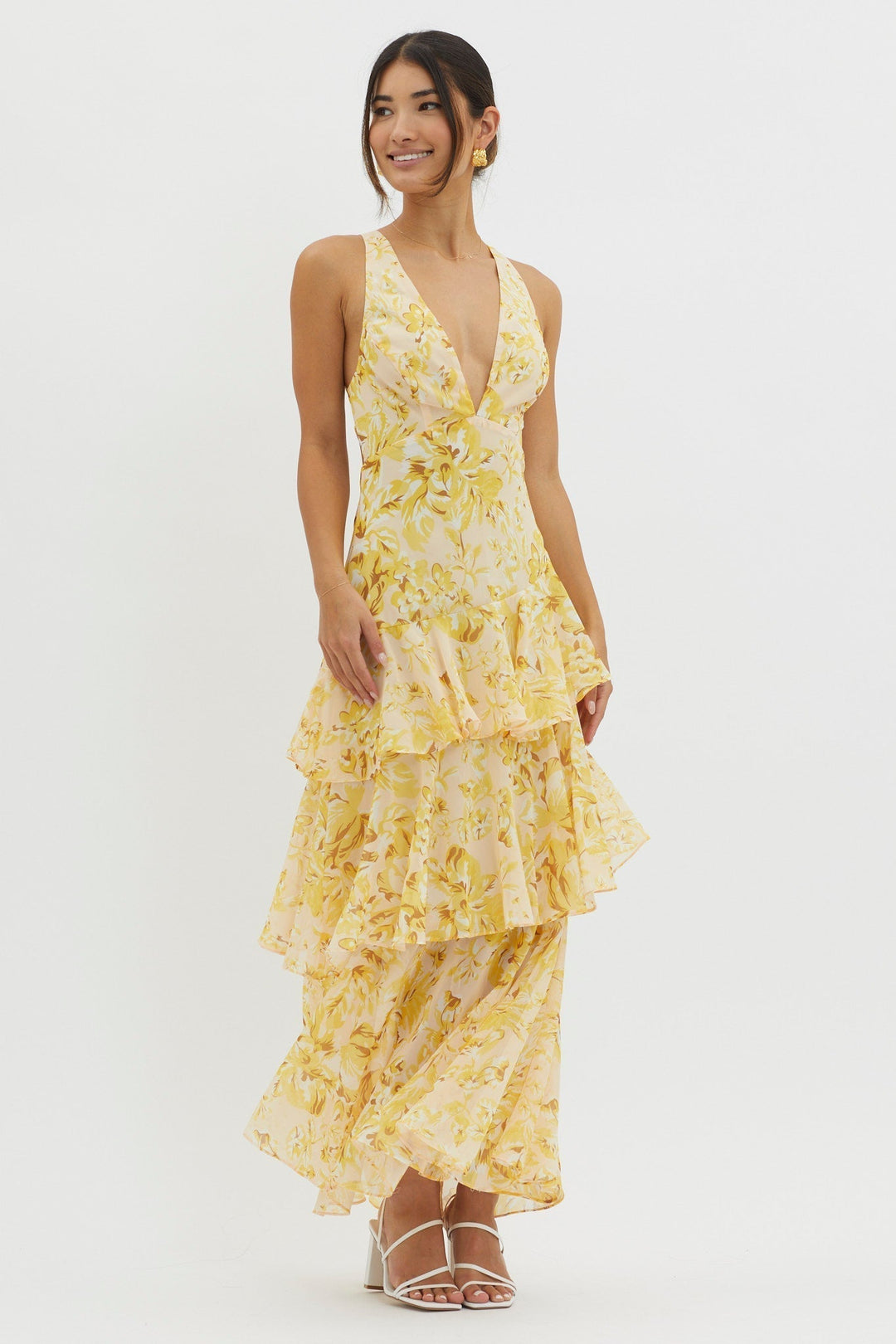 Diana | Elegantes Maxikleid Sommer – Fließend, Romantisch & Festlich 1
