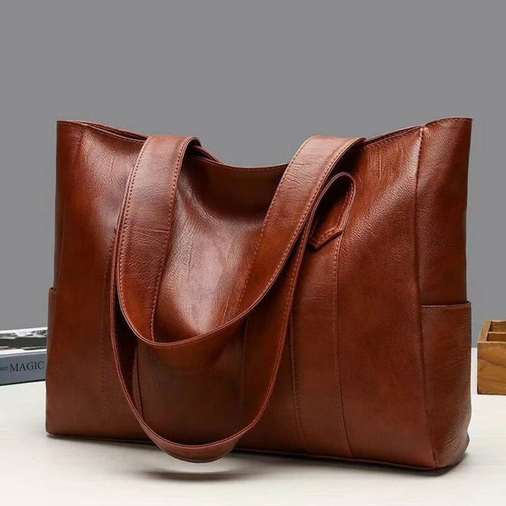 Diana | Geräumige Vintage Tragetasche aus hochwertigem Leder 2