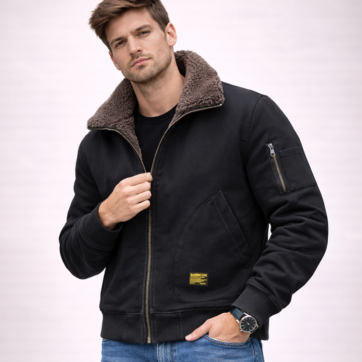 Dieter | Warme und stylische Bomberjacke 3