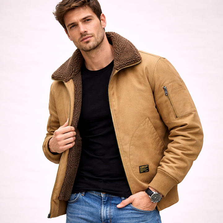 Dieter | Warme und stylische Bomberjacke 4