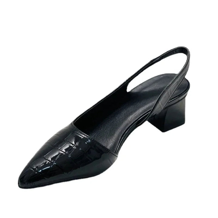 Elara | Bequeme, Elegante & Zeitlose Damen Pumps in Schwarz und Beige 4