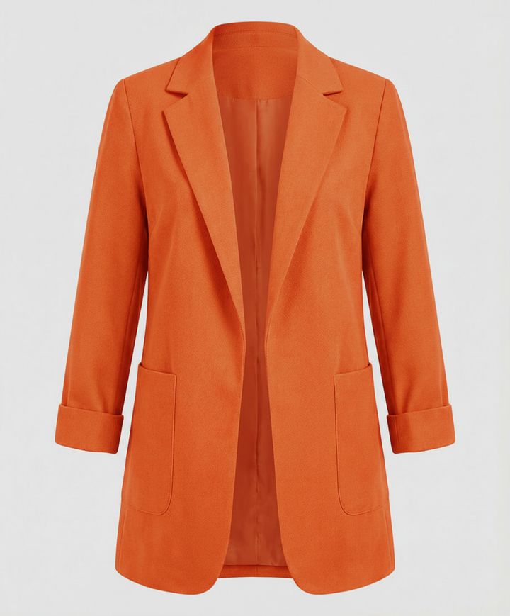 Elara | Eleganter, Fließender &amp; Vielseitiger Damen Longline-Blazer 6