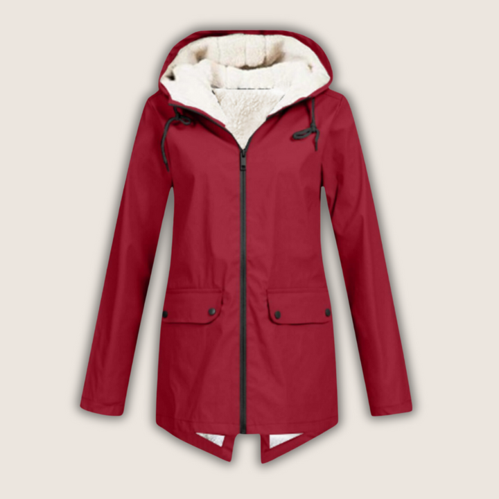 Eleanor | Wasserdichte und winddichte Damen Regenjacke 0