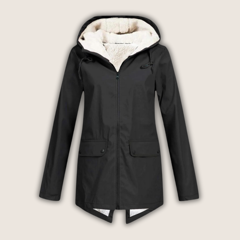 Eleanor | Wasserdichte und winddichte Damen Regenjacke 4