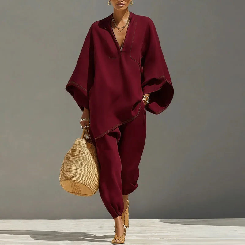 Elysia | Elegantes Twin Set Damen – Atmungsaktiv & Bequem mit Fledermausärmeln 6