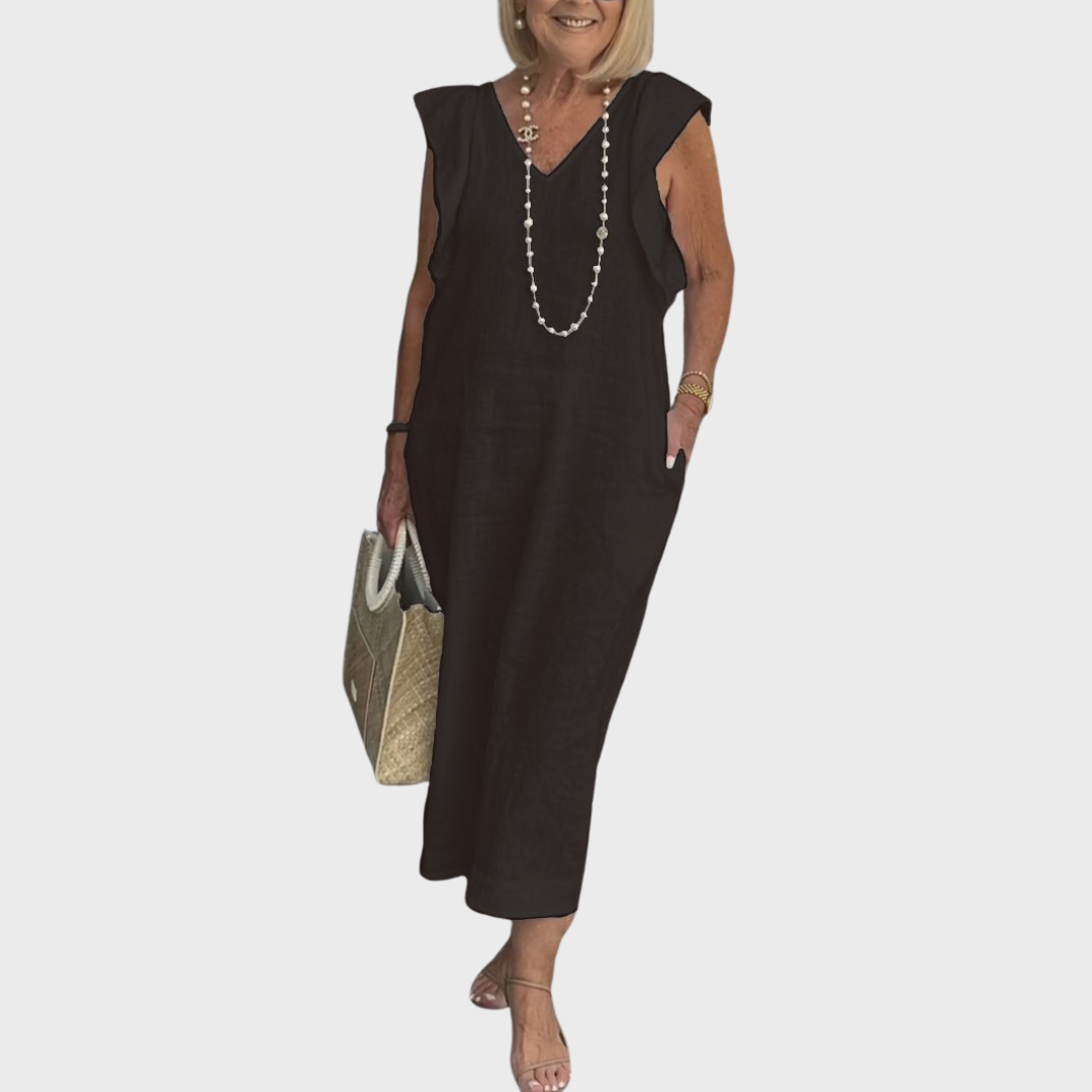 Elysia | Elegantes, Atmungsaktives &amp; Bequemes Damen Maxikleid 6