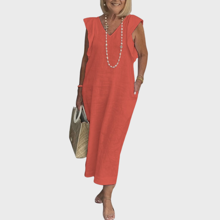 Elysia | Elegantes, Atmungsaktives &amp; Bequemes Damen Maxikleid 7
