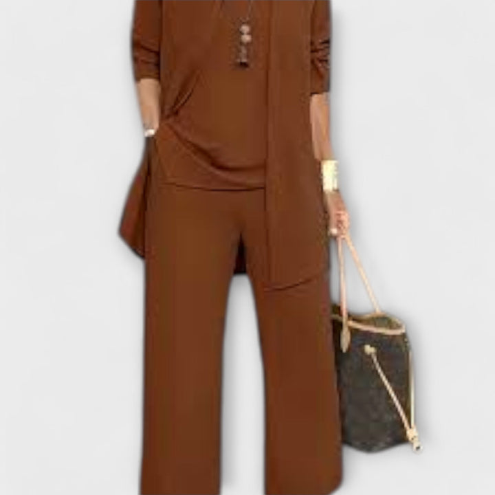 Elysia | Elegantes, Bequemes &amp; Stilvolles Damen Dreiteiliges Set 7