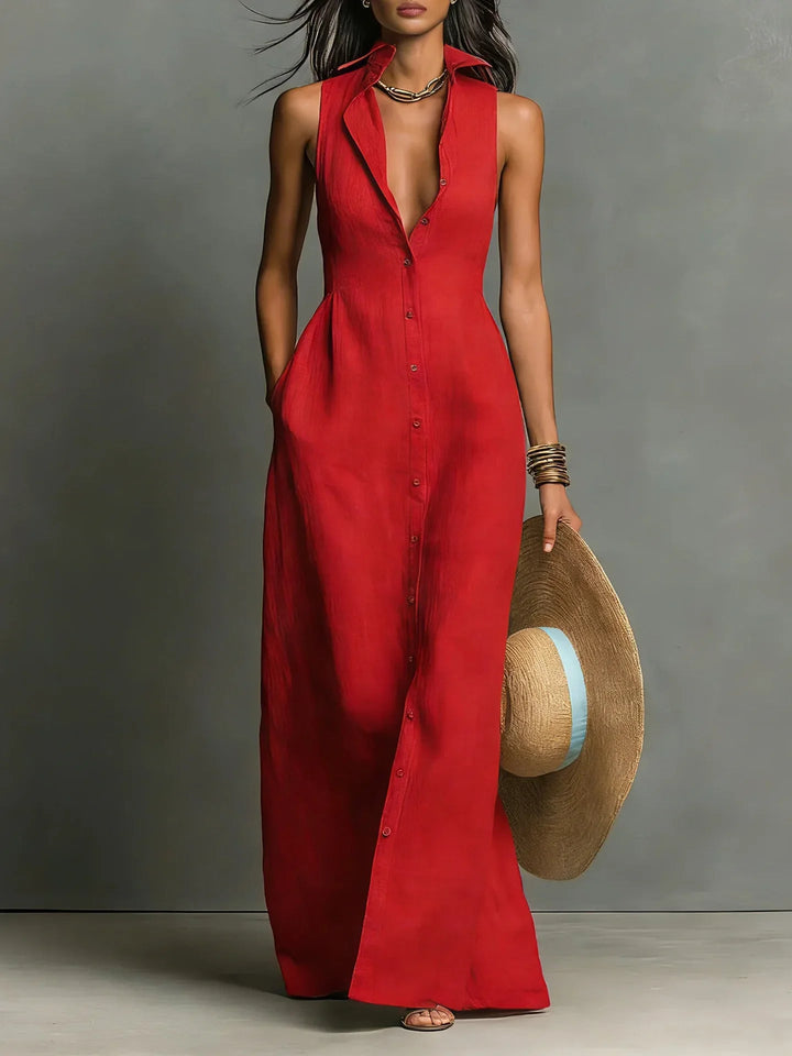 Elysia | Elegantes, Luftiges & Raffiniertes Maxikleid für Damen – Perfekt für den Sommer 1