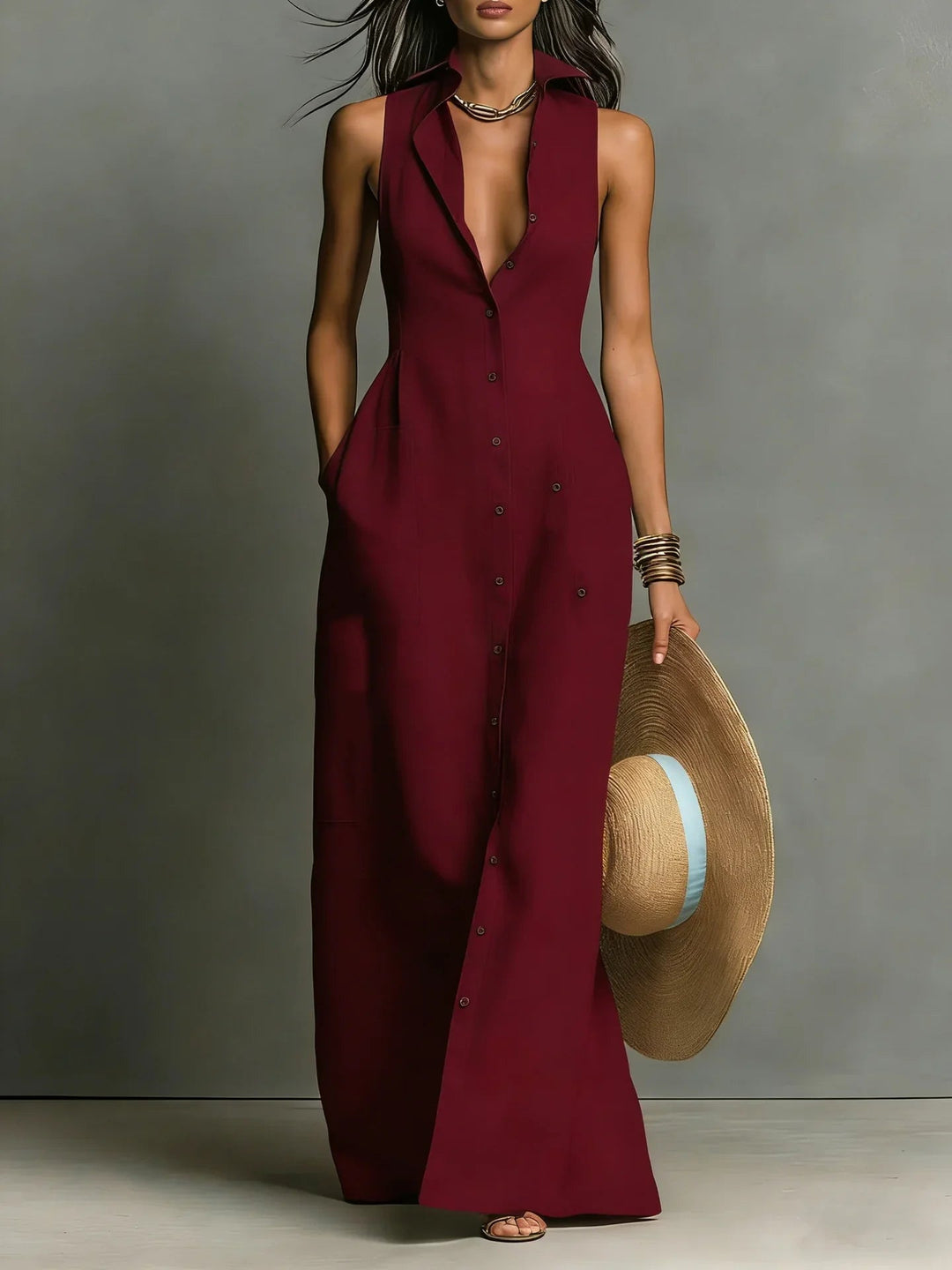 Elysia | Elegantes, Luftiges & Raffiniertes Maxikleid für Damen – Perfekt für den Sommer 2