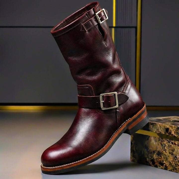 Emil | Markante Vintage Lederstiefel mit authentischem Charakter 2