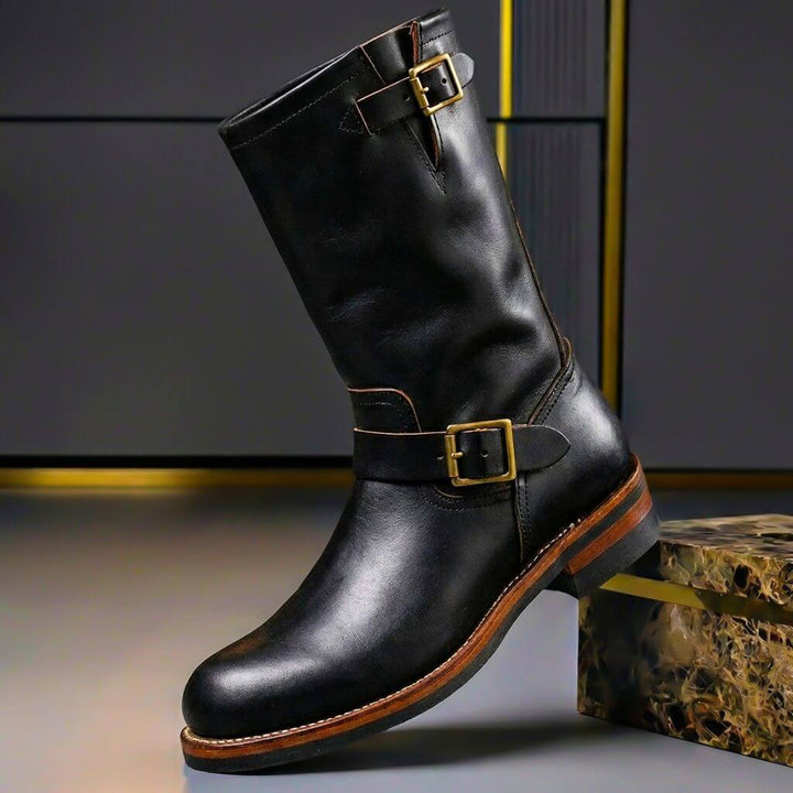Emil | Markante Vintage Lederstiefel mit authentischem Charakter 3