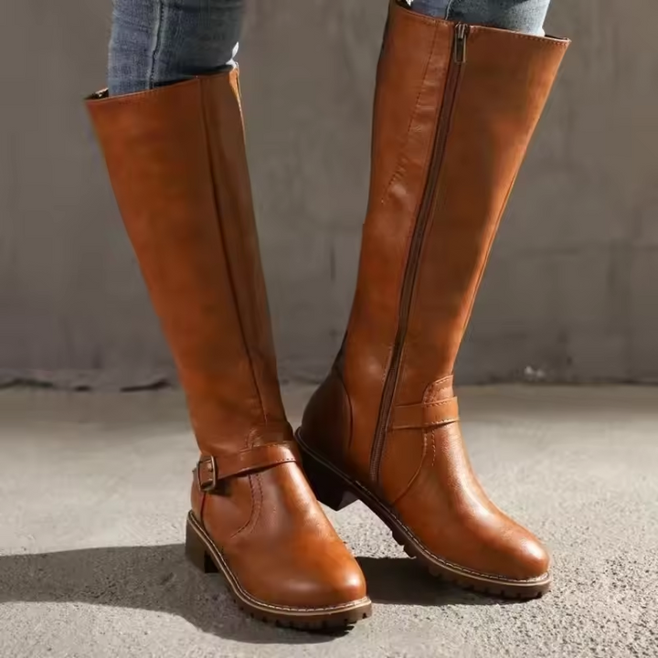 Emily | Elegante und bequeme kniehohe Damenstiefel 3