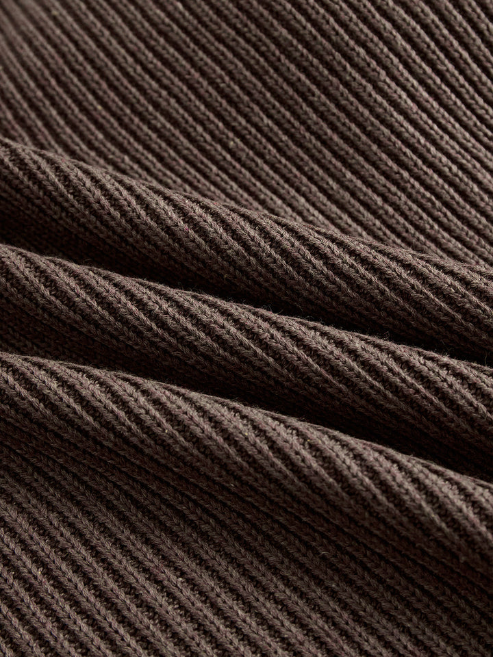 Emily | Elegantes, gerüschtes Strickkleid für den Winter 3