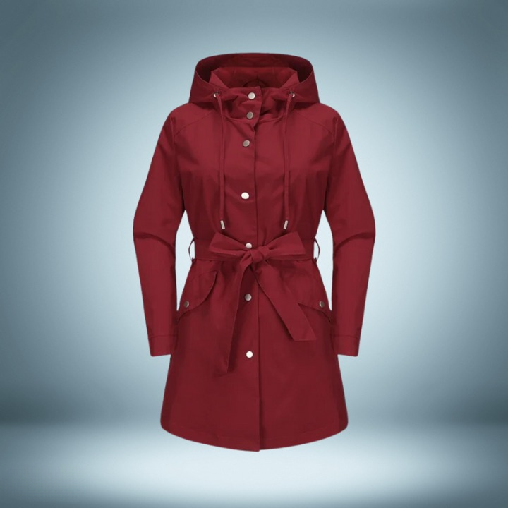 Emma | Nachhaltiger und bequemer wasserdichter Trenchcoat 4